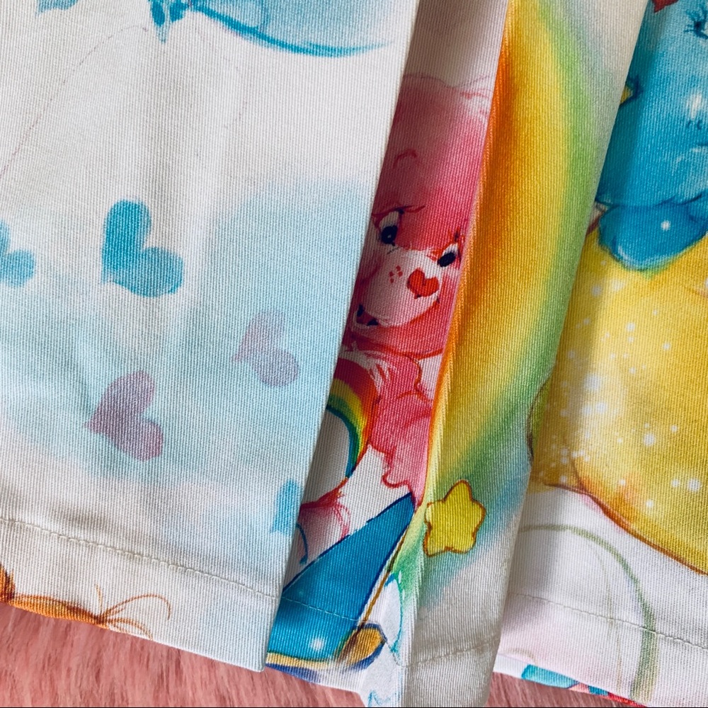 New Care Bears x Dolls Kill Mini Pleated Skirt - Picture 6 of 9